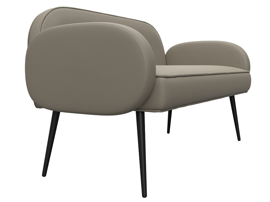 Диван прямой Лига-086 (экокожа grifon 04 бежевый)