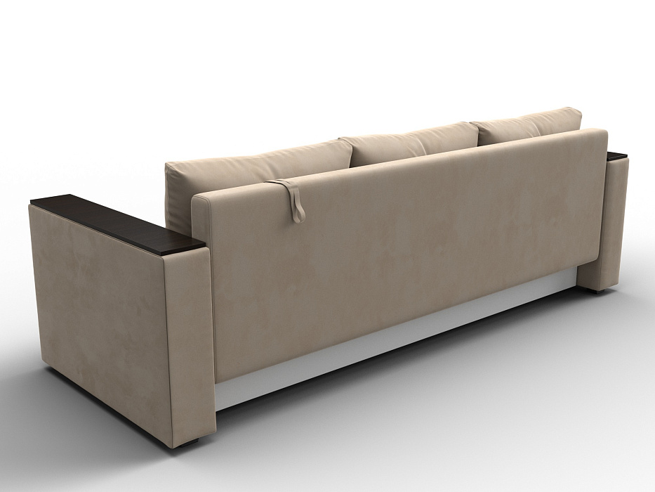 Диван прямой Атланта без стола (seven 729 бежевый)