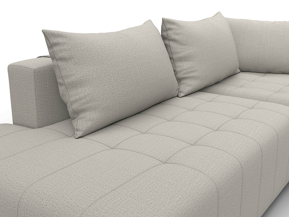 Диван угловой Лига-103 НПБ угол правый (амур 02 бежевый)