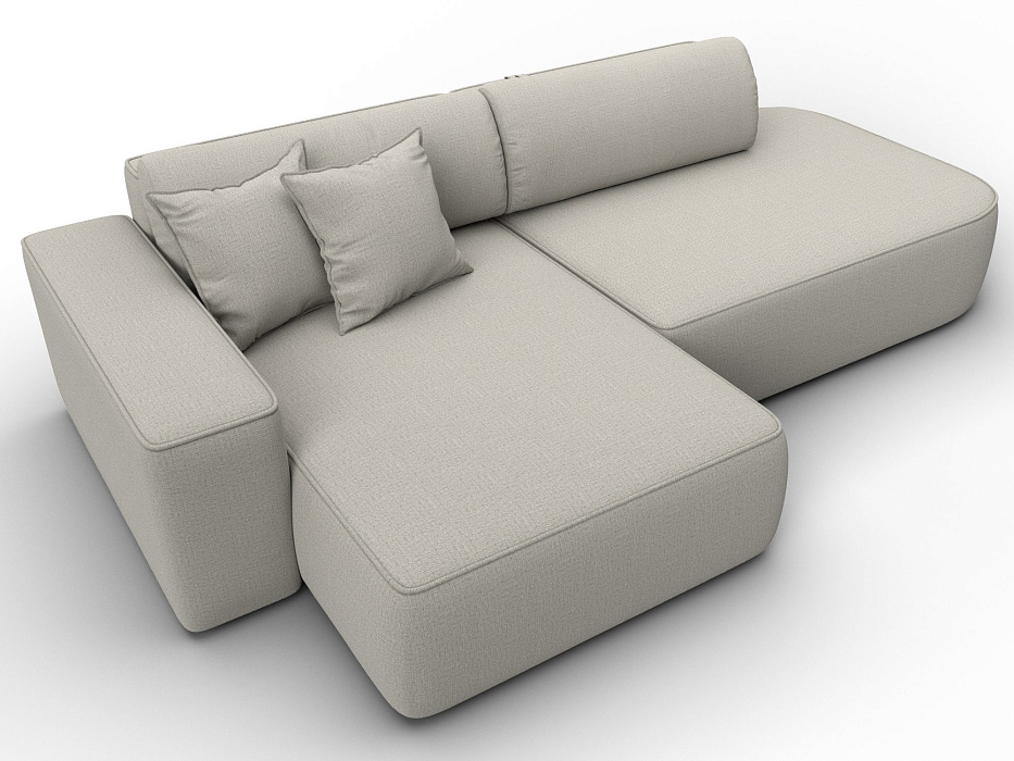 Диван угловой Лига-065 БП угол левый (амур 02 бежевый) Диван угловой Лига-065 БП угол левый (амур 02 бежевый)