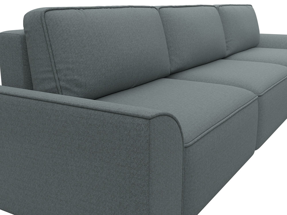 Диван угловой Лига-048 НПБ лонг (амур 07 серый) Диван угловой Лига-048 НПБ лонг (амур 07 серый)