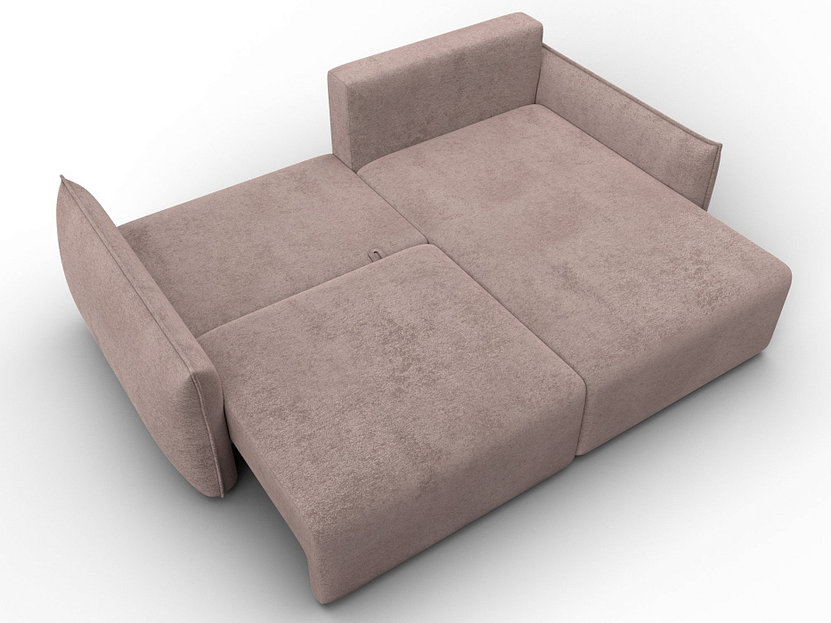 Диван угловой Лига-051 НПБ угол универсальный (tower 05 бежевый)