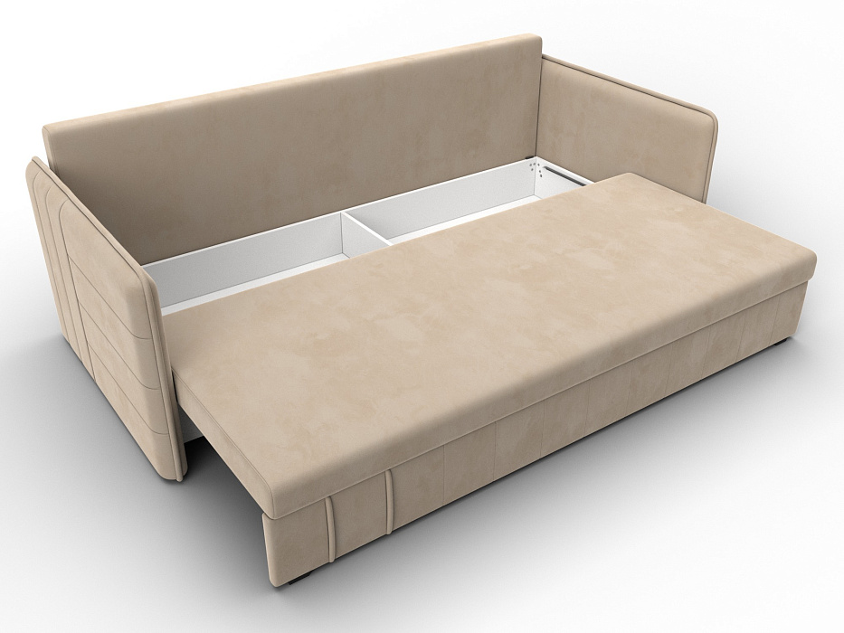 Диван прямой Слим (бежевый) Диван прямой Слим (бежевый)