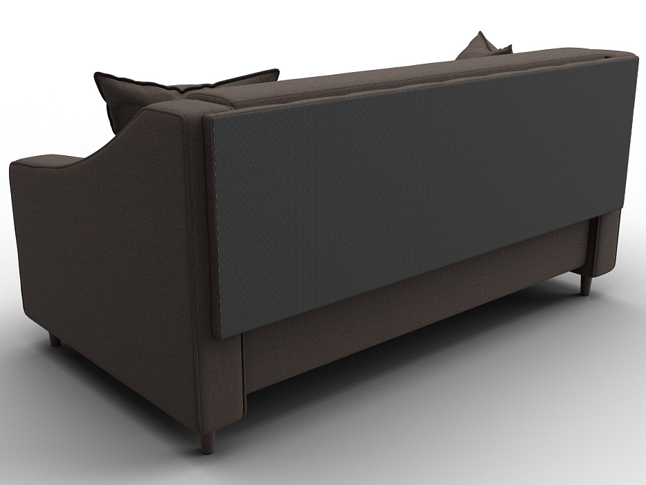 Диван прямой Лига-071 (амур 05 коричневый)