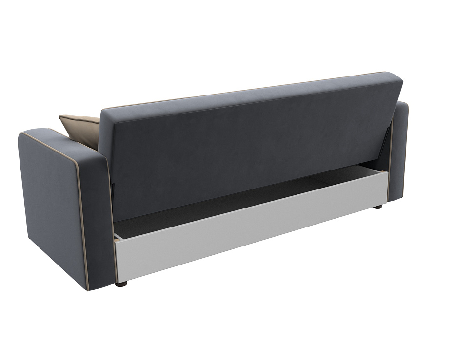 Диван-книжка Тур (seven 17 серый;seven 729 бежевый)