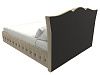 Интерьерная кровать Герда 180 (бежевый цвет)