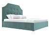 Интерьерная кровать Кантри 180 (бирюзовый)