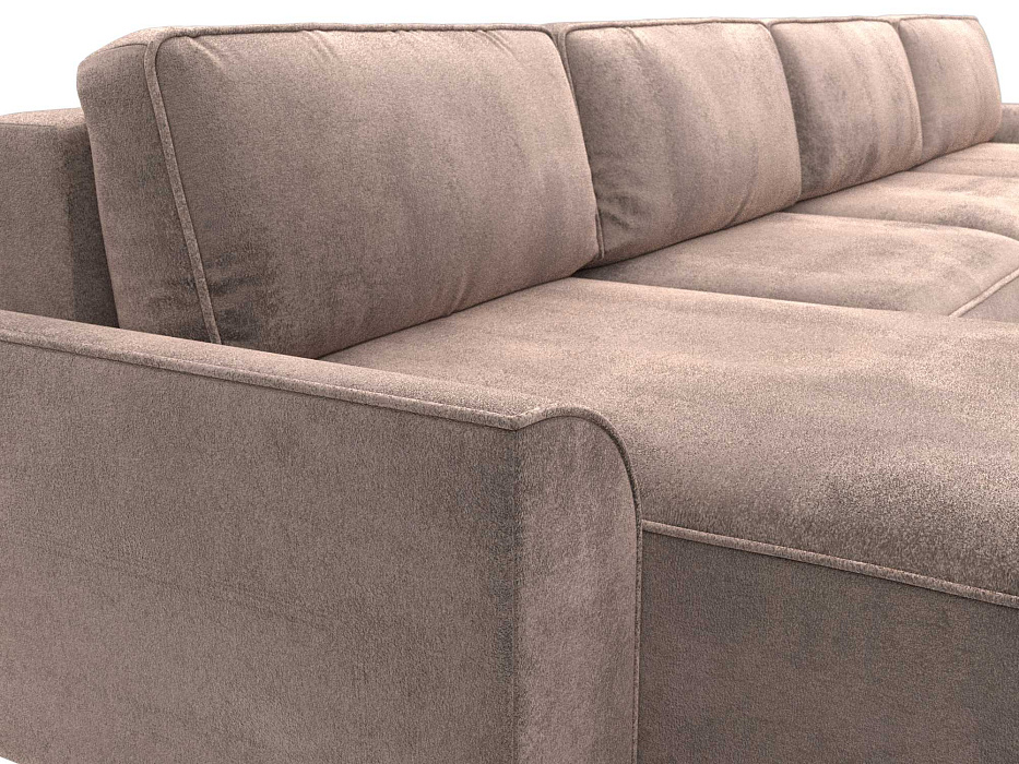 Диван П-образный Лига-048 НПБ лонг (tower 05 бежевый) Диван П-образный Лига-048 НПБ лонг (tower 05 бежевый)