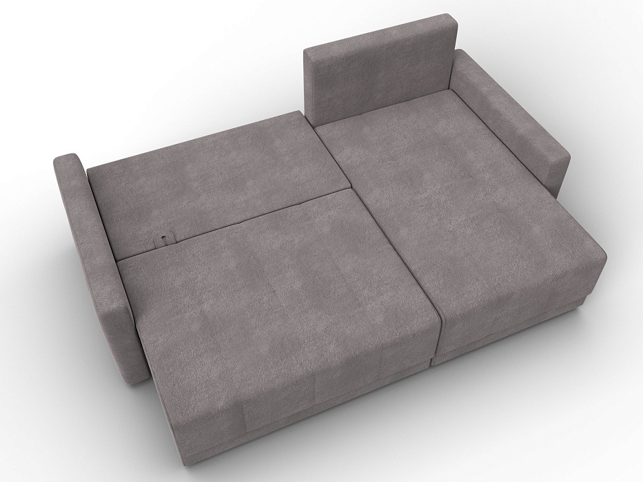 Диван угловой Лига-125 угол универсальный (laim 04 бежевый)