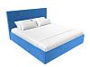 Интерьерная кровать Кариба 200 (голубой цвет)