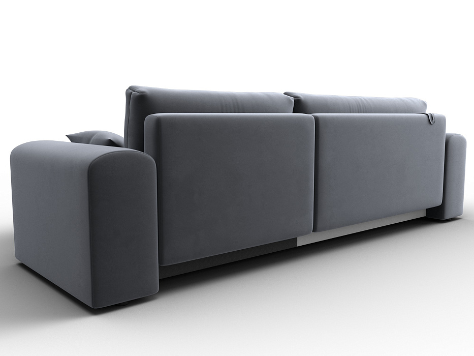 Диван угловой Лига-099 угол универсальный (seven 17 серый)