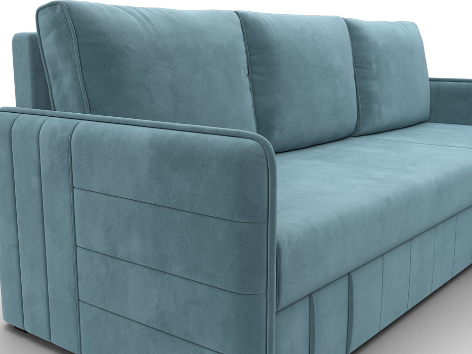 Диван угловой Слим угол универсальный (бирюзовый)