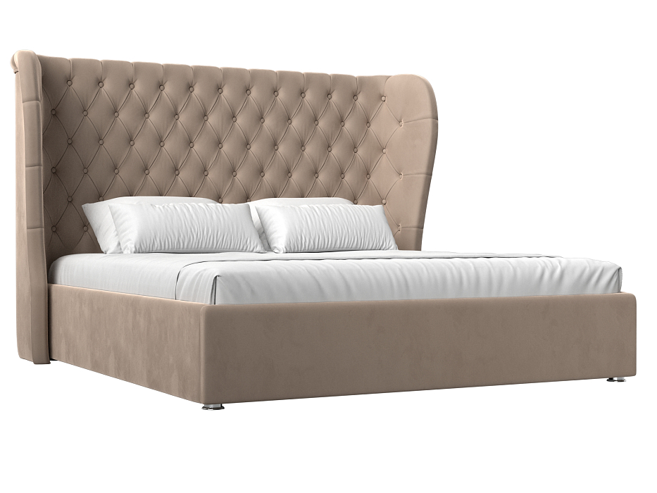 Интерьерная кровать Далия 180 (бежевый цвет)