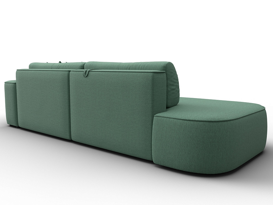 Диван угловой Лига-065 БП угол правый (амур 11 зеленый) Диван угловой Лига-065 БП угол правый (амур 11 зеленый)