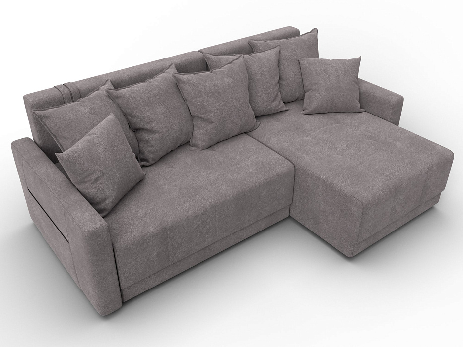 Диван угловой Лига-125 угол универсальный (laim 04 бежевый)