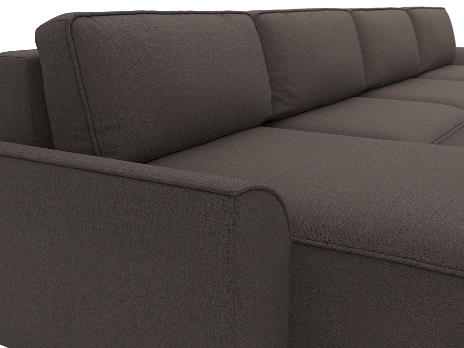 Диван П-образный Лига-048 НПБ лонг (амур 05 коричневый) Диван П-образный Лига-048 НПБ лонг (амур 05 коричневый)