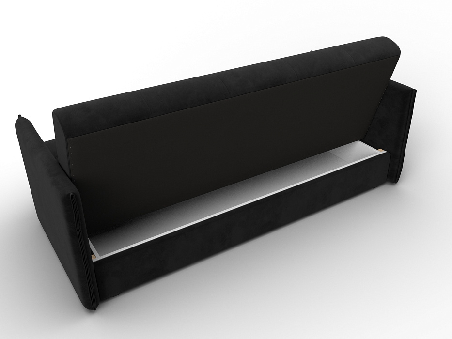 Диван-книжка Лига-018 (черный)