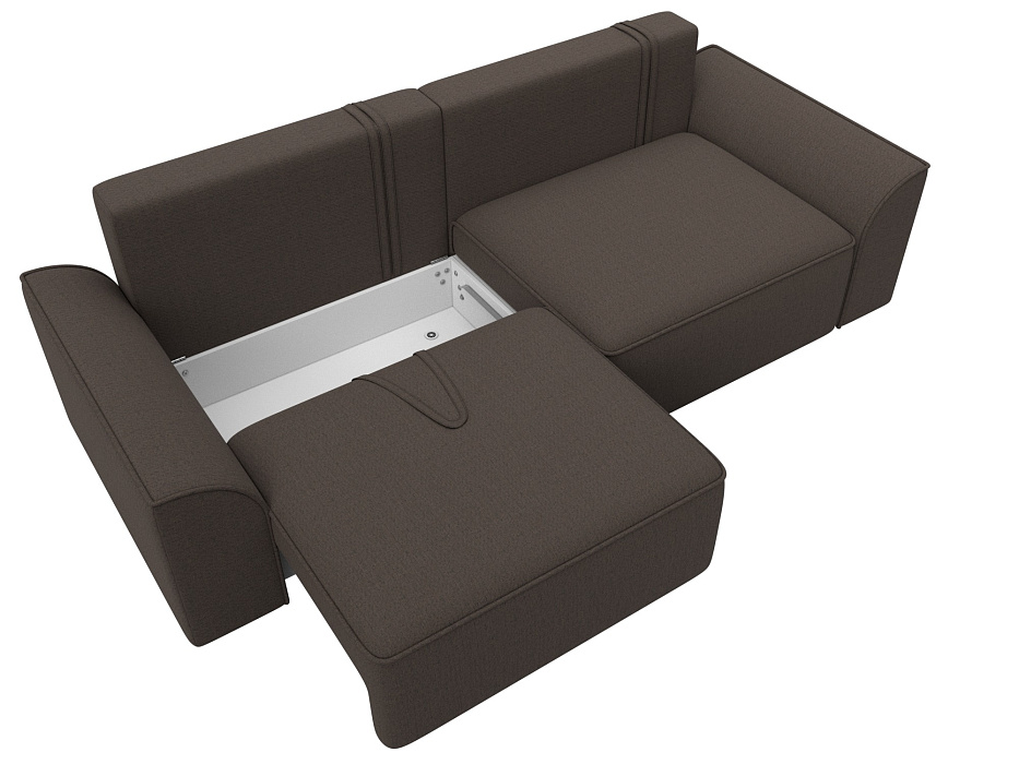 Диван прямой Лига-048 НПБ (амур 05 коричневый) Диван прямой Лига-048 НПБ (амур 05 коричневый)