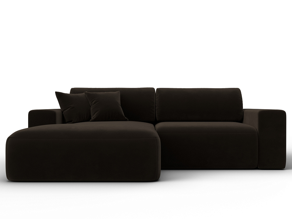 Диван угловой Лига-036 НПБ Классик левый угол (коричневый)
