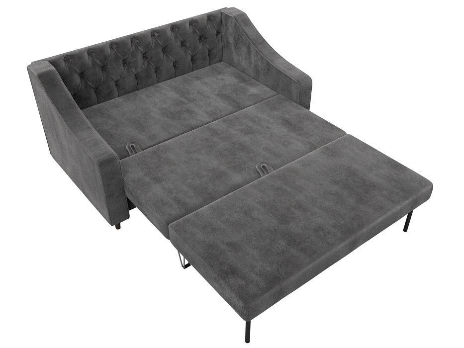 Диван прямой Лига-071 (tower 10 серый)