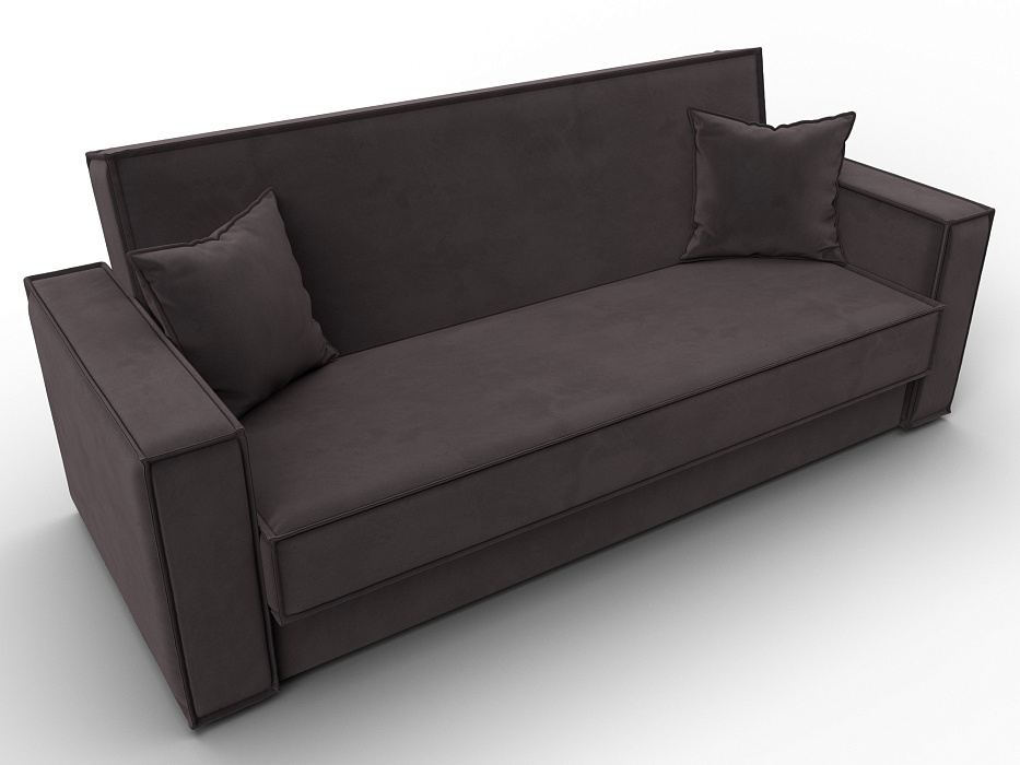 Диван-книжка Куба (коричневый)