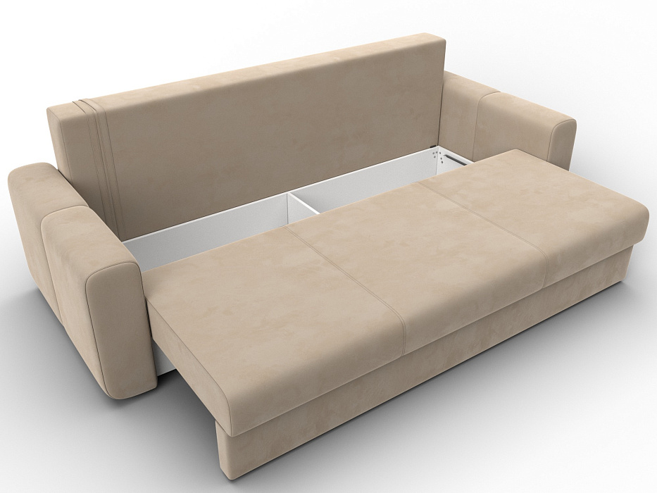 Диван прямой Лига-031 (бежевый)