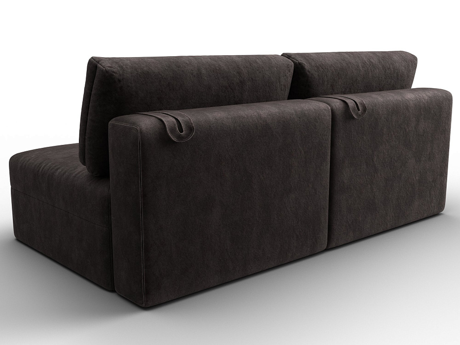 Диван прямой модульный Лига-060 НПБ (brut 17 коричневый)