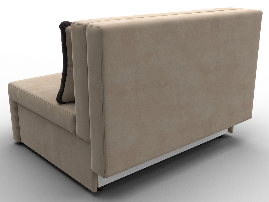 Диван прямой Лагуна (seven 729 бежевый;seven 727 коричневый)