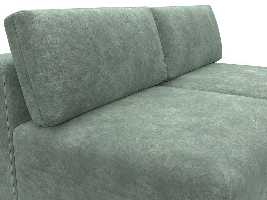 Диван угловой модульный Лига-060 НПБ угол универсальный (brut 08 зеленый)