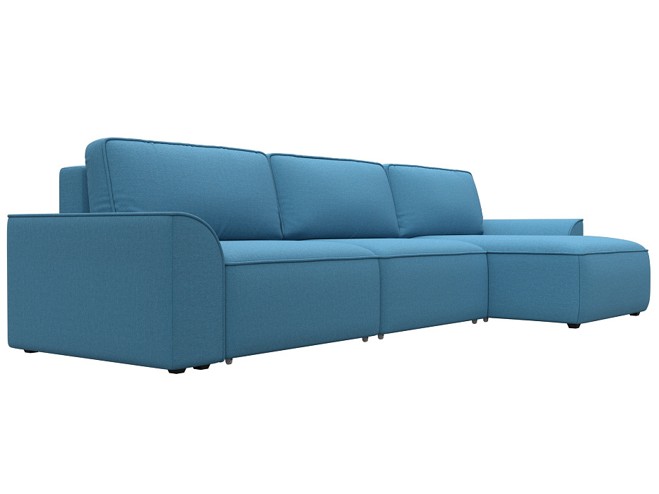 Диван угловой Лига-048 НПБ лонг (амур 10 голубой) Диван угловой Лига-048 НПБ лонг (амур 10 голубой)