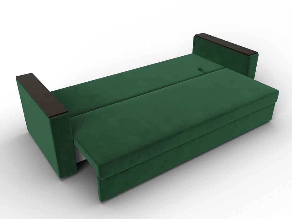 Диван прямой Атланта без стола (seven 626 зеленый)