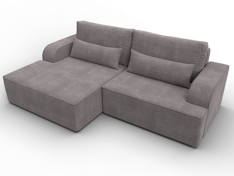 Диван угловой Лига-120 угол левый (laim 04 бежевый)