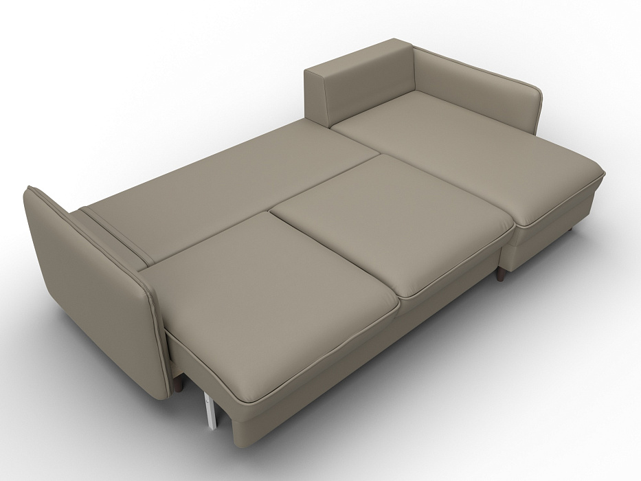 Диван угловой Лига-064 НПБ угол универсальный (grifon 04 бежевый)