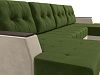 П-образный диван Эмир (зеленый\бежевый цвет)