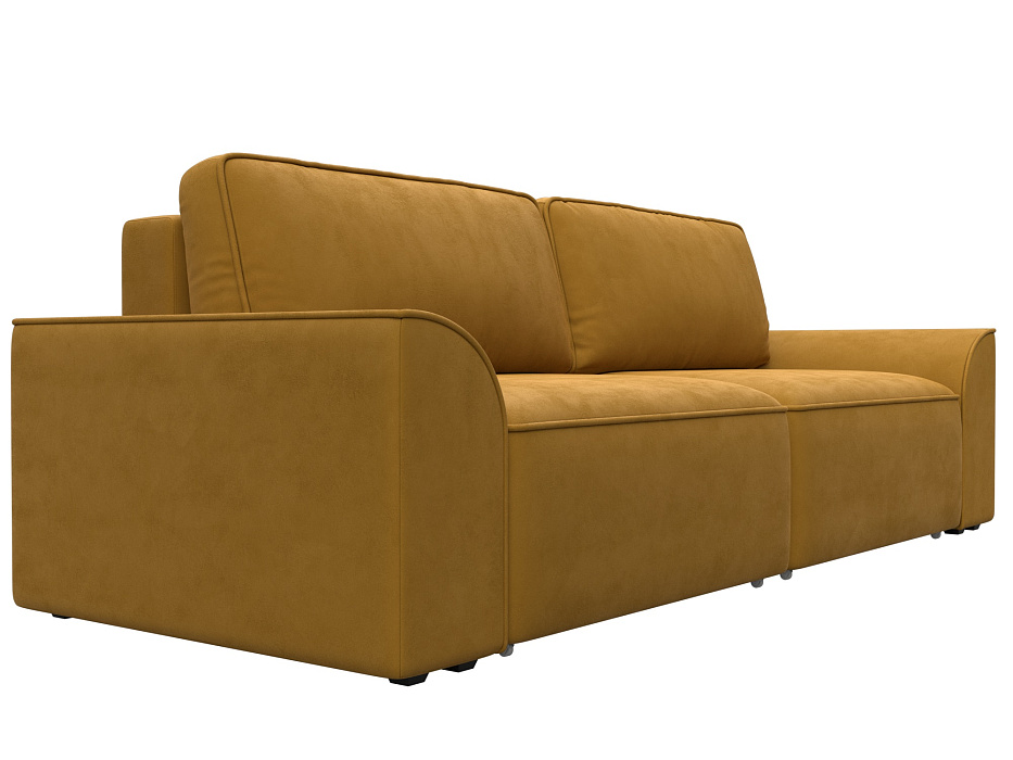 Диван прямой Лига-048 НПБ (brut 10 желтый) Диван прямой Лига-048 НПБ (brut 10 желтый)