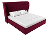 Интерьерная кровать Далия 200 (бордовый цвет)