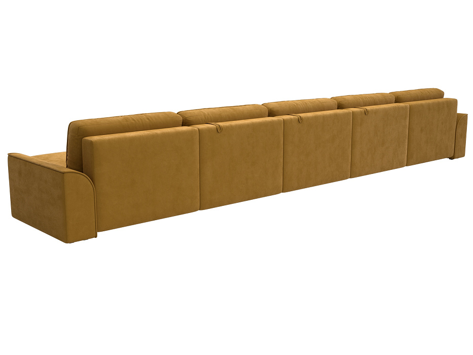 Диван П-образный Лига-048 НПБ МегаЛонг (brut 10 желтый) Диван П-образный Лига-048 НПБ МегаЛонг (brut 10 желтый)