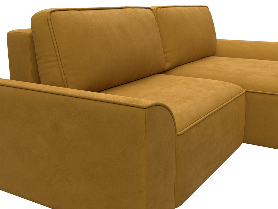 Диван угловой Лига-048 НПБ (brut 10 желтый) Диван угловой Лига-048 НПБ (brut 10 желтый)