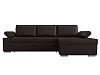 Угловой диван Канкун правый угол (коричневый цвет)