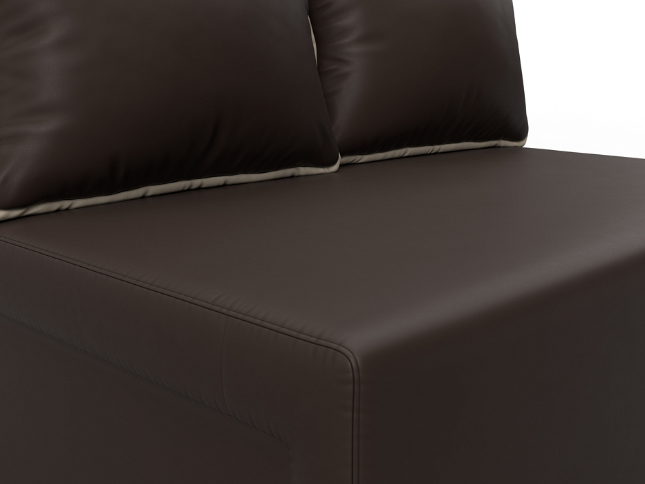 Диван прямой Лагуна (коричневый;бежевый)