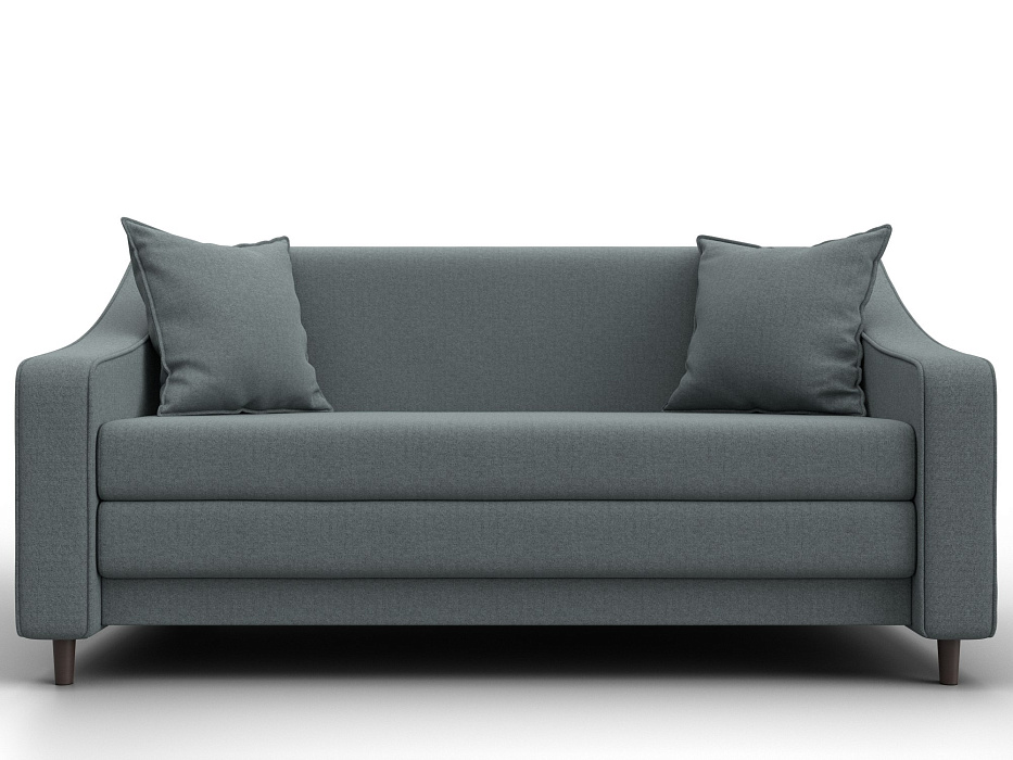 Диван прямой Лига-071 (амур 07 серый)