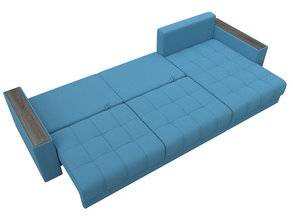 Диван угловой с декором Лига-049 НПБ Лонг (амур 10 голубой) Диван угловой с декором Лига-049 НПБ Лонг (амур 10 голубой)