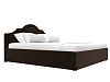 Интерьерная кровать Афина 180 (коричневый цвет)