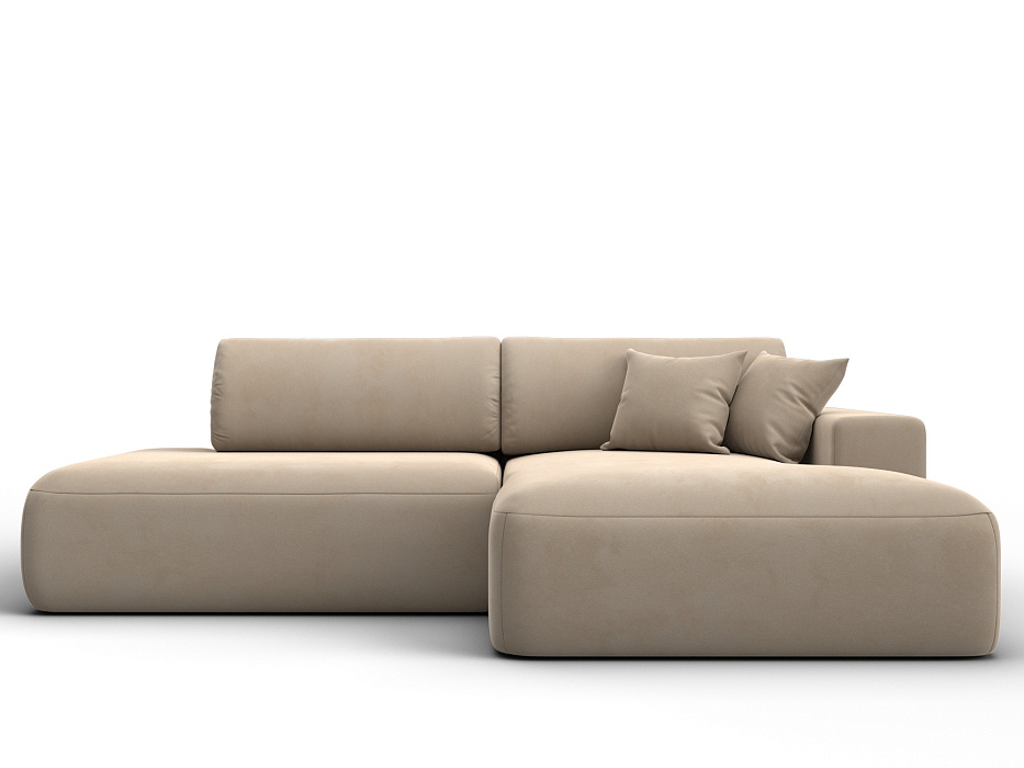 Диван угловой Лига-036 НПБ Модерн правый угол (бежевый)