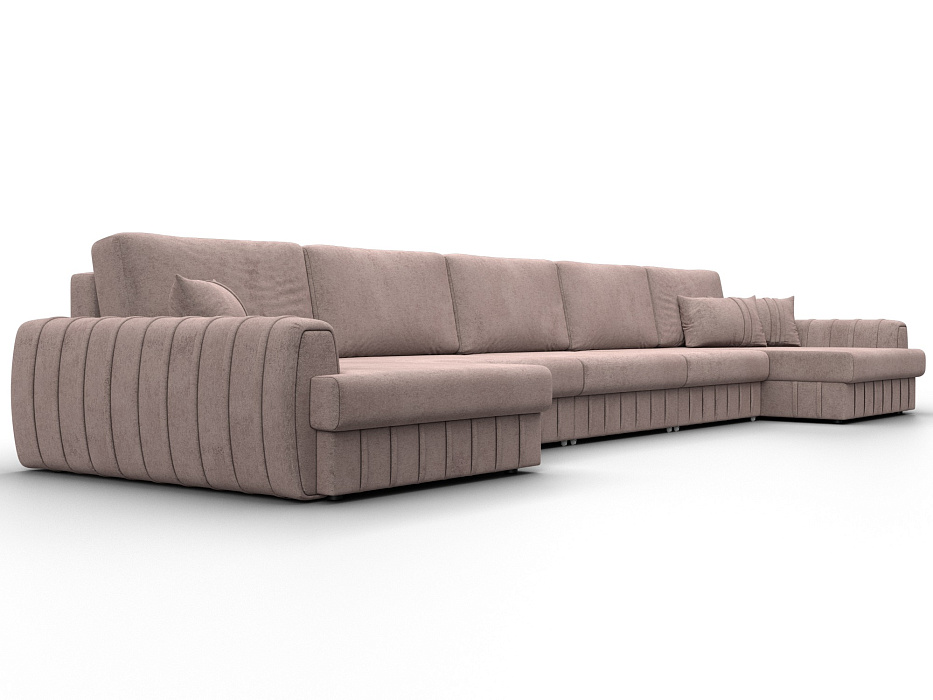 Диван П-образный Лига-057 НПБ МегаЛонг (tower 05 бежевый)