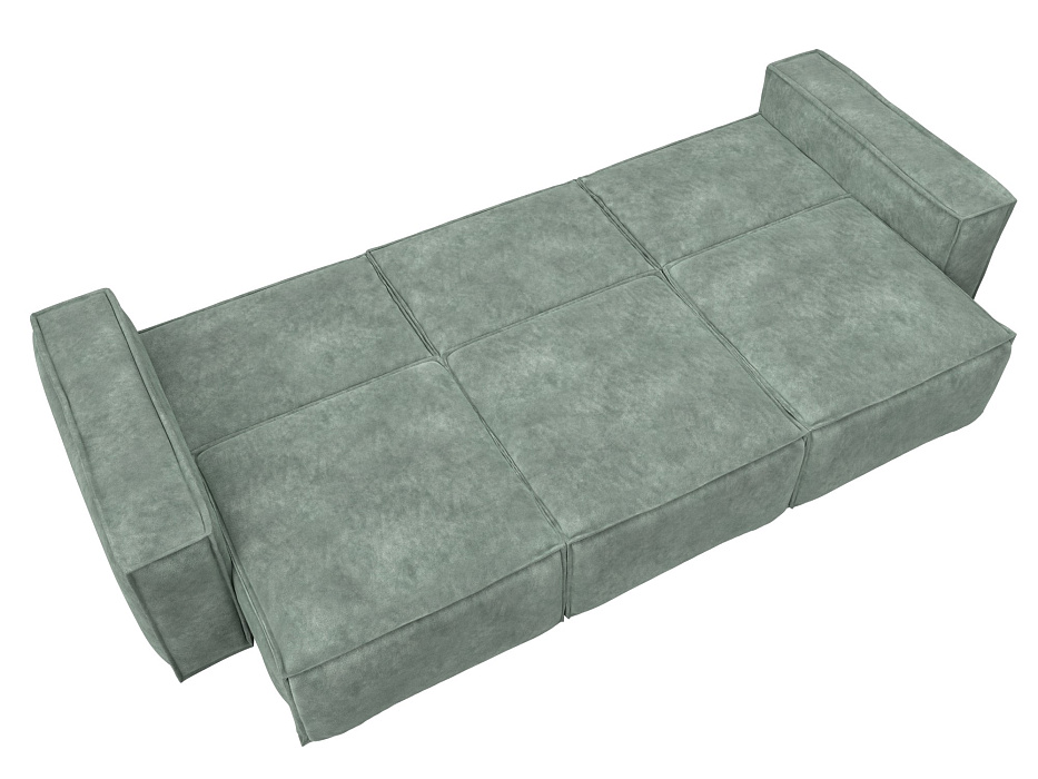 Диван прямой Лига-081 НПБ Лонг (brut 08 зеленый)