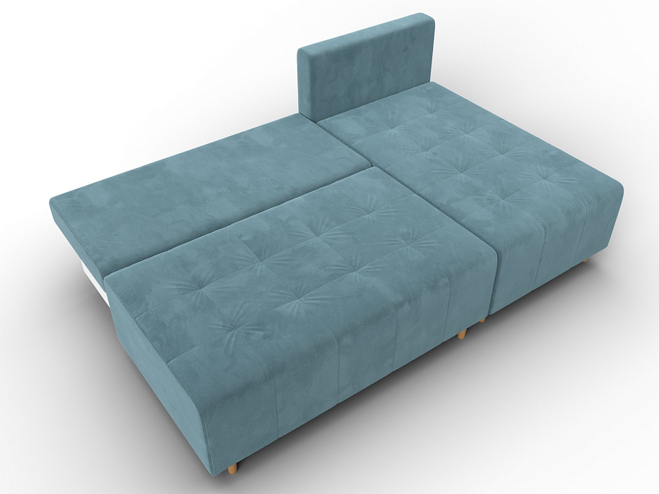 Диван угловой Лига-102 угол универсальный (seven 113 бирюзовый)