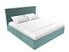 Интерьерная кровать Кариба 180 (бирюзовый цвет)