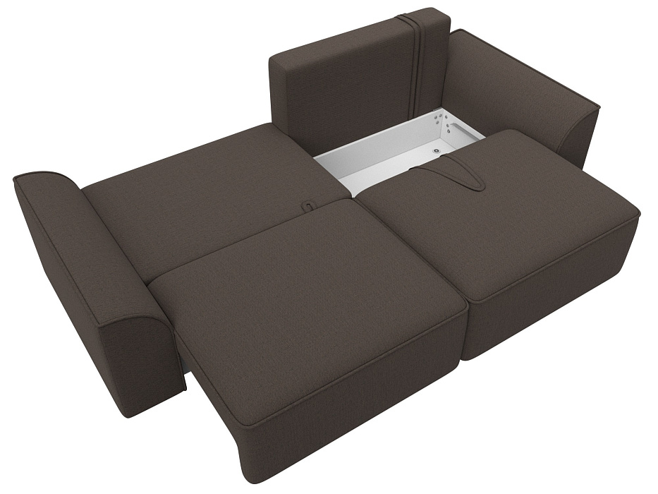 Диван прямой Лига-048 НПБ (амур 05 коричневый) Диван прямой Лига-048 НПБ (амур 05 коричневый)