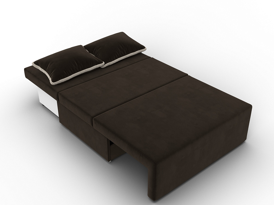 Диван прямой Лагуна (коричневый;бежевый)